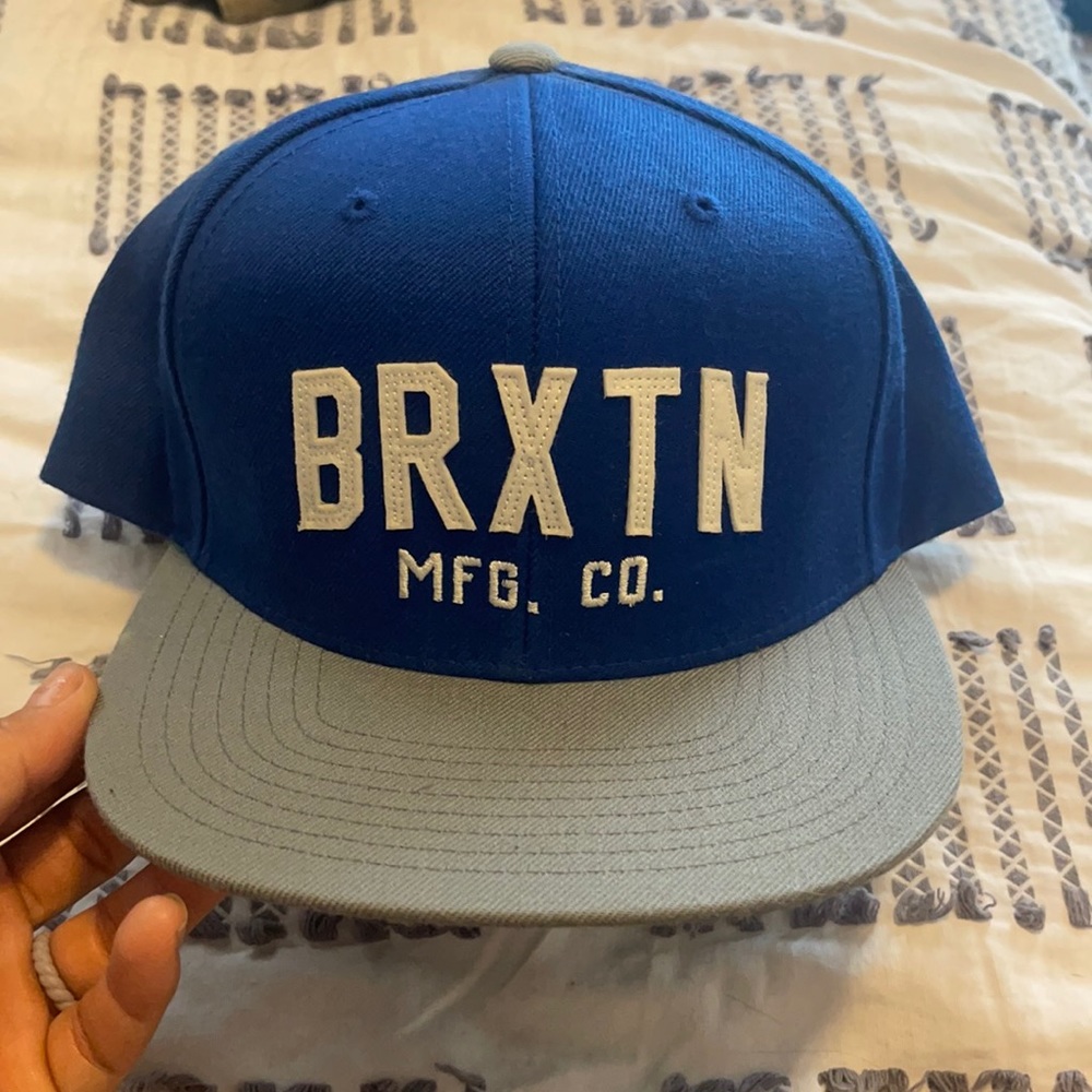 NWOT! Blue and green SnapBack Brixton hat